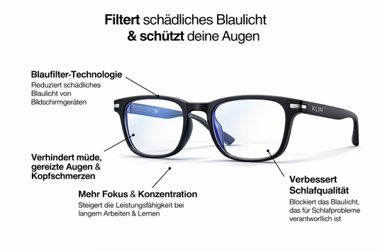 KLIN BLAULICHTFILTERBRILLE